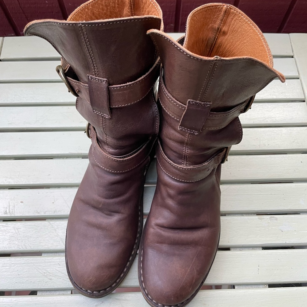 Fiorentini + Baker Dark Brown Combat Boots